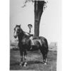 Tim O'Neil and horse Charlie c.1941
